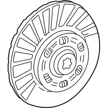 2005 Ford Mustang Clutch Disc - 6R3Z-7550-A