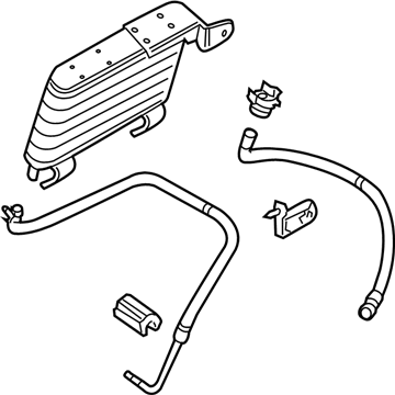 Mercury AL2Z-7A095-A Cooler Assembly