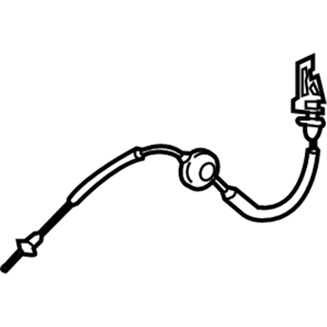 Ford FL3Z-16266A46-L Release Cable