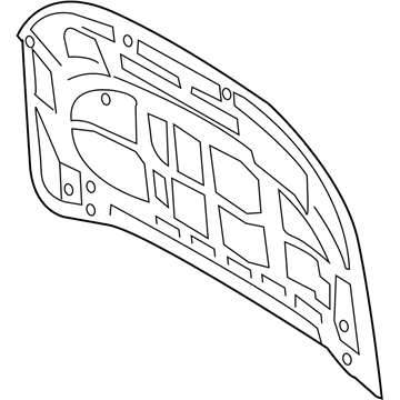 Ford Ranger Hood - KB3Z-16612-B