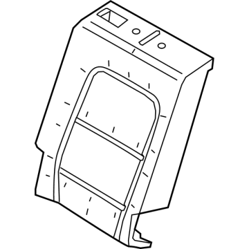 Lincoln LJ7Z-7866800-A Seat Back Pad