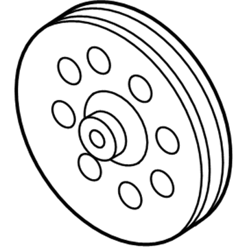 Ford BC3Z-3A733-A Pulley