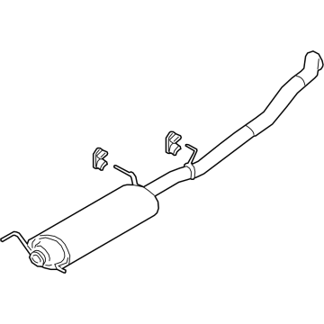 Ford Expedition Muffler - NL1Z-5230-A