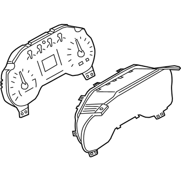 Ford HC3Z-10849-AA Cluster Assembly