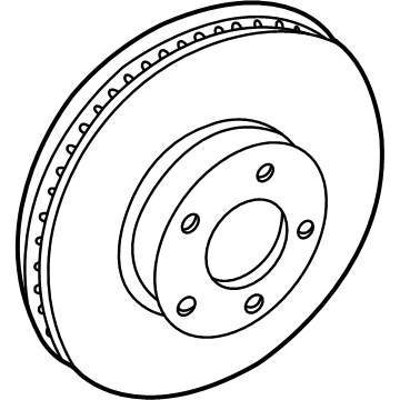 Ford 5U2Z-1V125-MJ Rotor