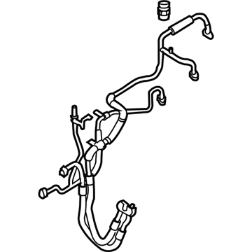 Mercury 9M6Z-19D850-B Hose & Tube Assembly