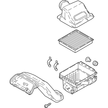 Ford JL3Z-9600-B Air Cleaner Assembly