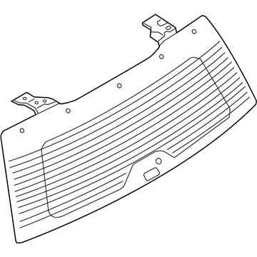 Ford JL1Z-78422A12-A Lift Gate Glass