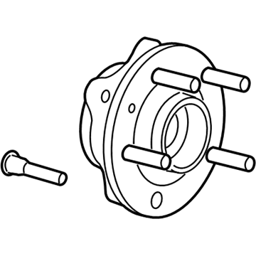 Lincoln BT4Z-1104-B Hub Assembly