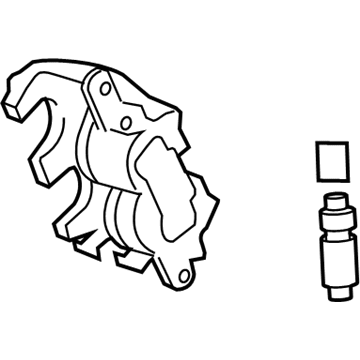 Lincoln 8A8Z-2B120-AA Caliper