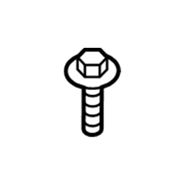 Ford -W704176-S443 Reservoir Tank Screw