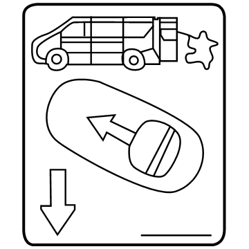 Ford BK2Z-99219A60-A Label