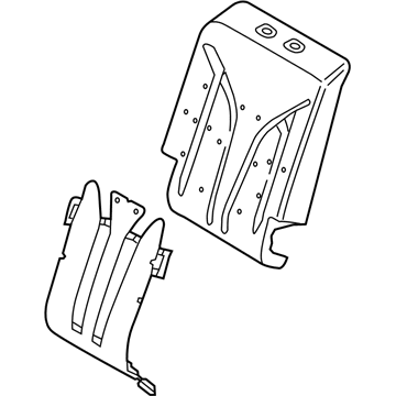 Lincoln FA1Z-5864810-B Seat Back Pad