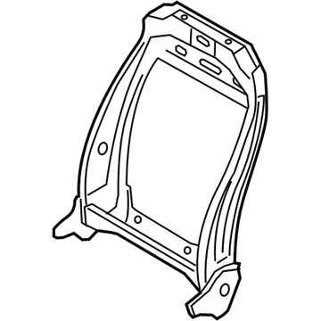 Ford CU5Z-9661018-AC Seat Back Frame