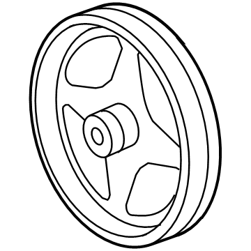 Ford 2L3Z-3A733-AA Pulley - Power Steering