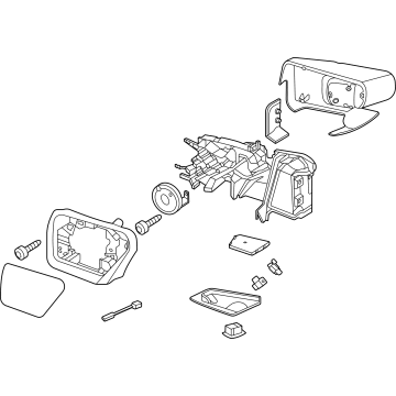 Ford ML3Z-17682-FA Mirror Assembly