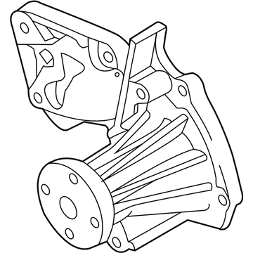 Ford Fiesta Water Pump - 7S7Z-8501-P