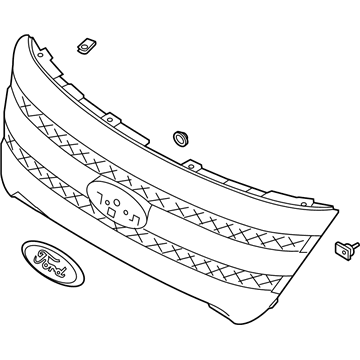 Ford DB5Z-8200-BA Grille