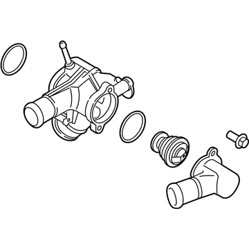 Ford AT4Z-8A586-C Thermostat Housing