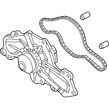 Ford DG1Z-8501-D Water Pump Assembly