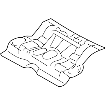 Ford 6E5Z-5411160-AA Center Floor Pan