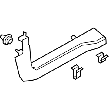 Ford M1PZ-7813208-AA Front Sill Plate