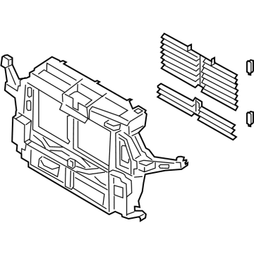 2022 Ford Explorer Radiator Support - L1MZ-16138-K