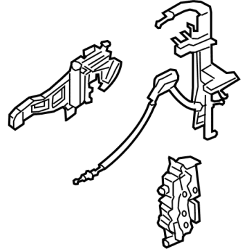 Ford EK4Z-61264A00-V Latch Assembly