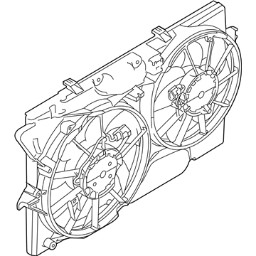 Lincoln BA5Z-8C607-E Fan Assembly