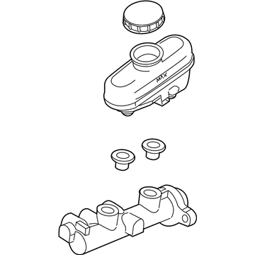 Mercury Marauder Brake Master Cylinder - 6W1Z-2140-BA