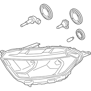 Ford GN1Z-13008-AM Headlamp Assembly