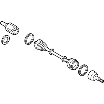 2018 Ford Transit Connect Axle Shaft - FV6Z-3B437-Y