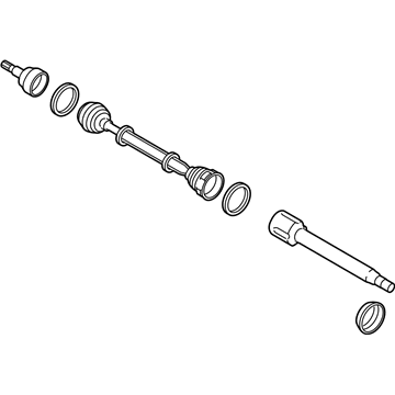 2015 Ford Transit Connect Drive Shaft - FV6Z-3B436-BL