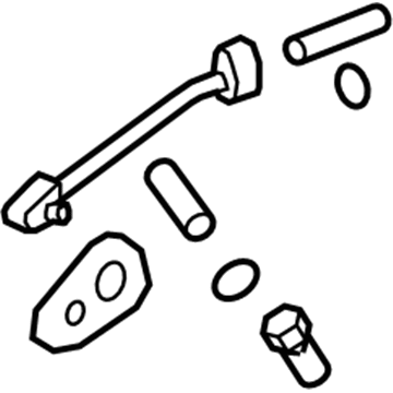 Lincoln FL1Z-19E558-A Connector Tube