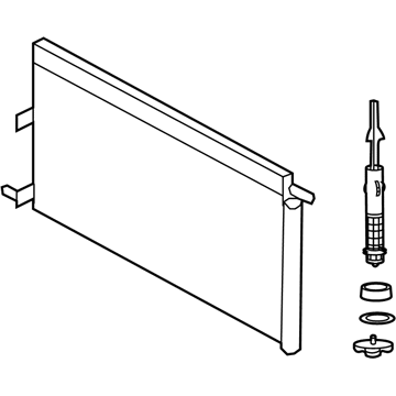 Lincoln BL3Z-19712-C Condenser