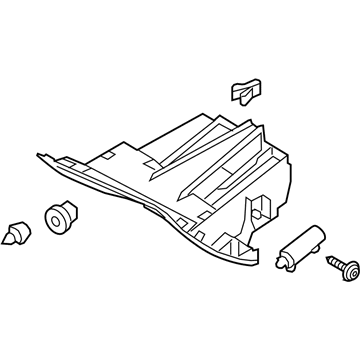 Ford CV6Z-5806010-BB Glove Box Frame