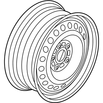 Ford CJ5Z-1015-A Wheel, Spare