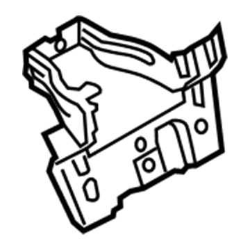 Ford DS7Z-54044C52-A Reinforcement Beam Center Bracket