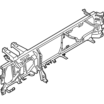 Ford KS7Z-5404545-A Reinforcement Beam