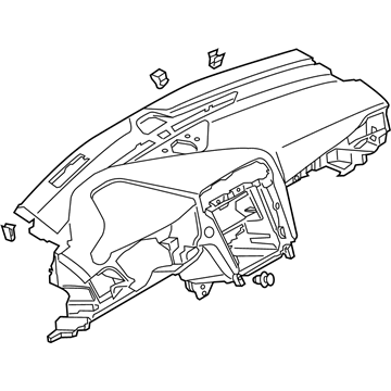 Ford DS7Z-5404320-AB Instrument Panel