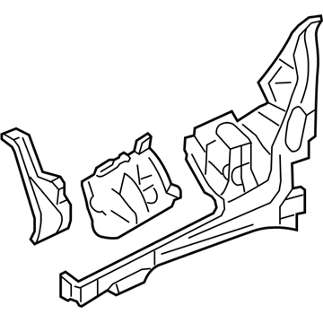 Ford 5F9Z-16054-BD Outer Rail