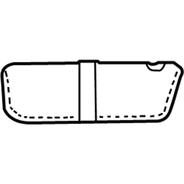 Ford YL5Z-1004104-AAB Sunvisor