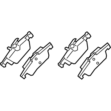 Ford GN1Z-2200-D Brake Pads