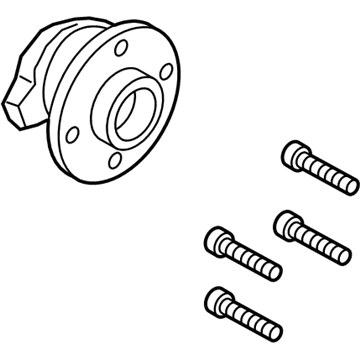 Ford B1BZ-1104-C Front Hub