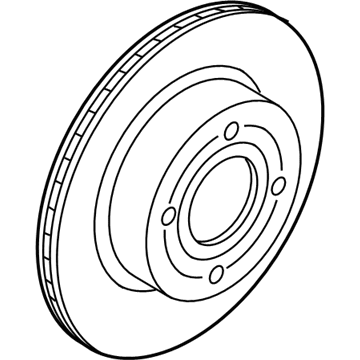 Ford GN1Z-2C026-A Rotor