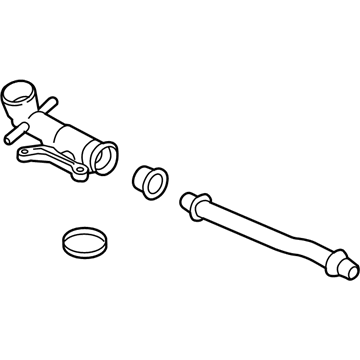 Ford L1MZ-8592-A Water Inlet Tube