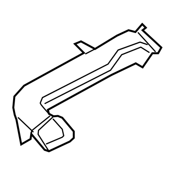 Ford LJ6Z-19D809-F CONNECTOR - DUCT - CCS