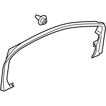 Lincoln EJ7Z-7800014-AA Window Trim