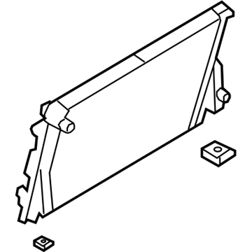 Ford 8C3Z-8009-F Radiator Assembly