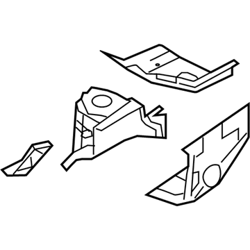 Mercury 8L8Z-16054-B Apron Assembly